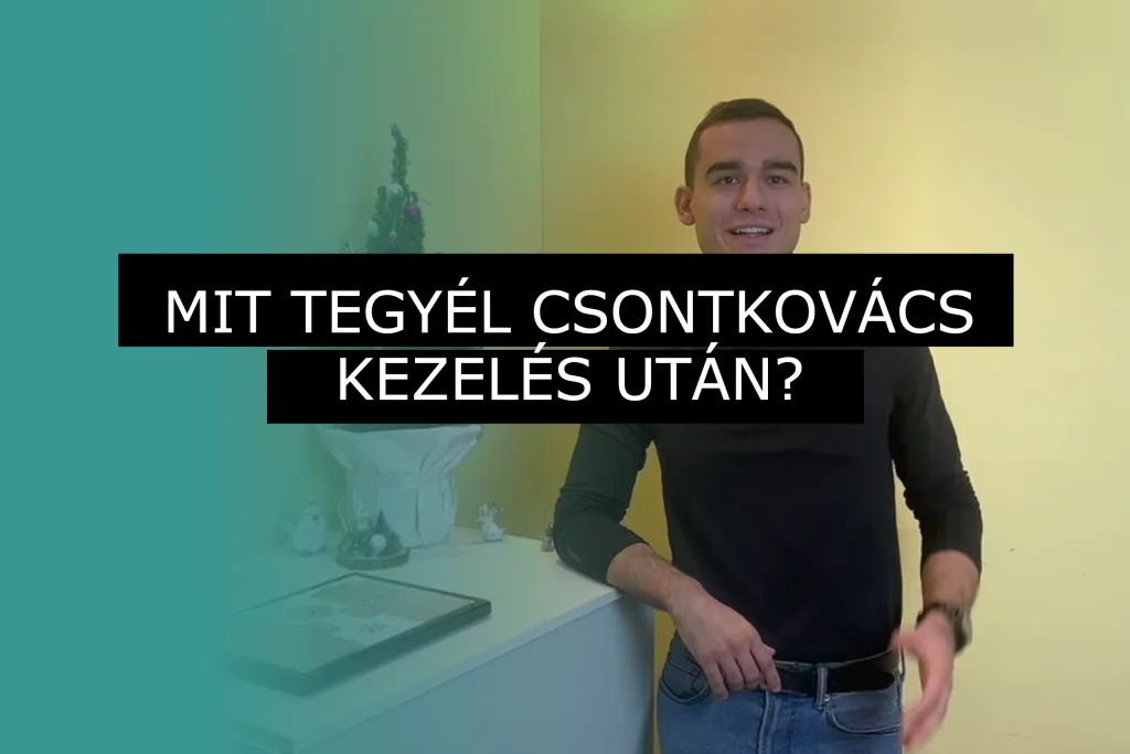 csontkovács kezelés után